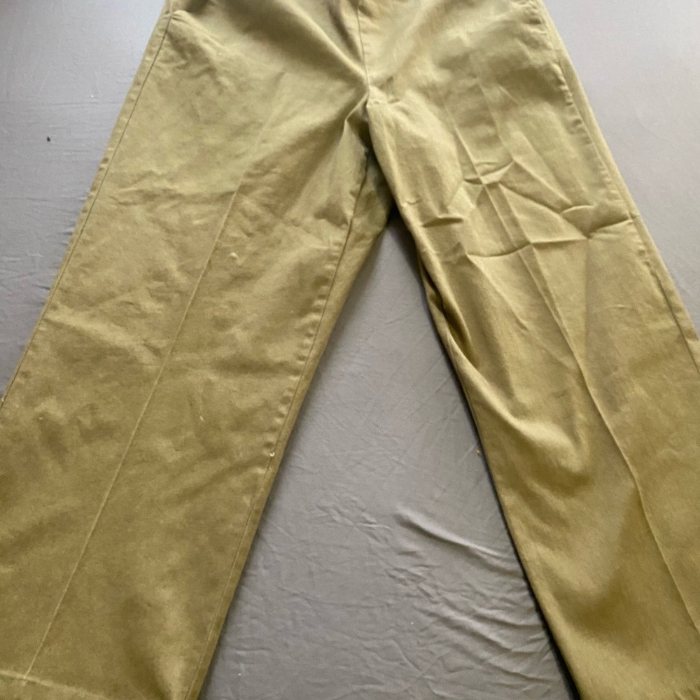 Alfred Dunner Men's Khaki Chinos